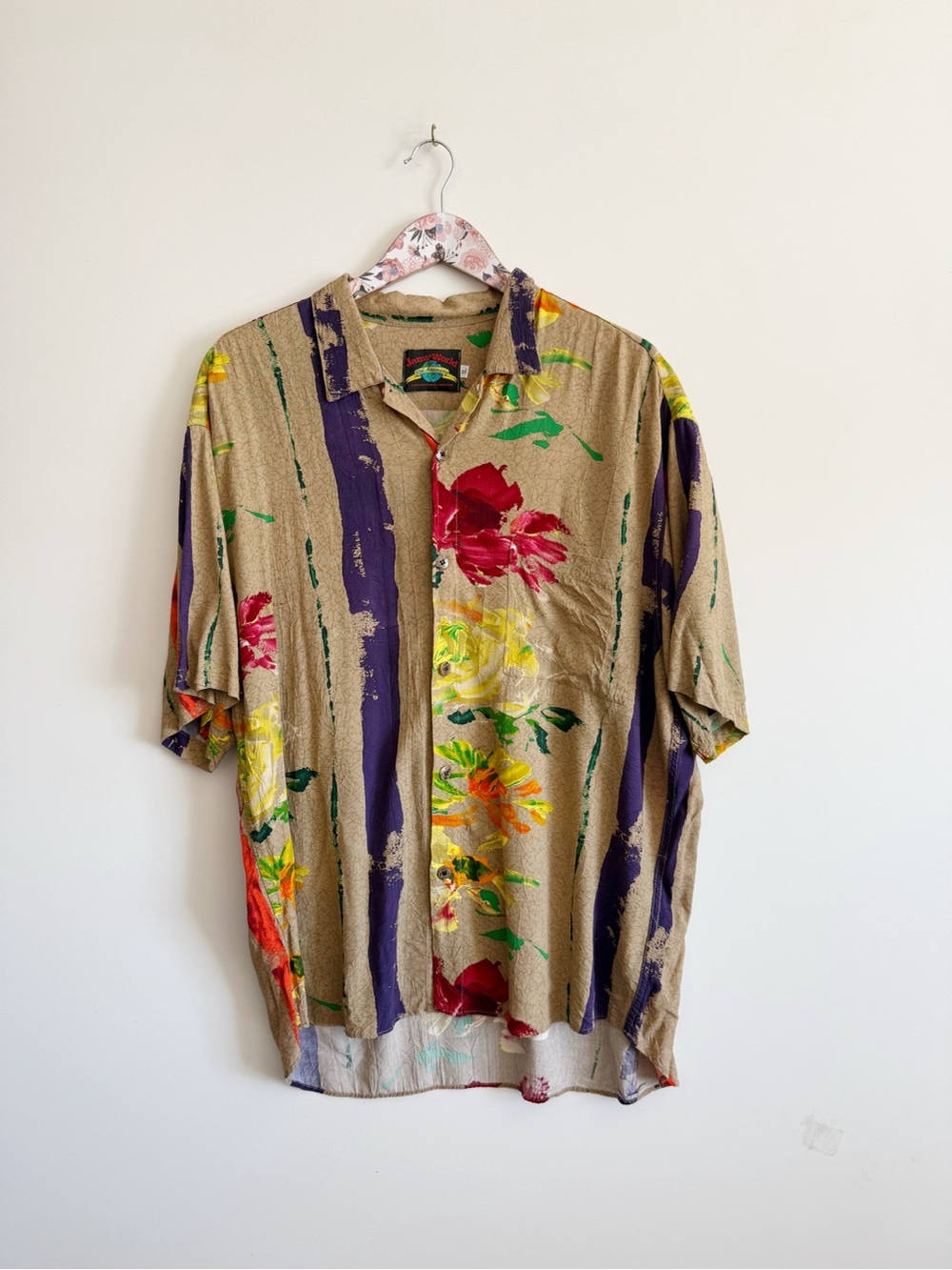 JAMS WORLD Vintage 30th Anniversary Collector’s Edition Button Up Top Hawaii  XL
